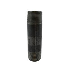 1-1/4 x 4-1/2 in Black Nipple Gs