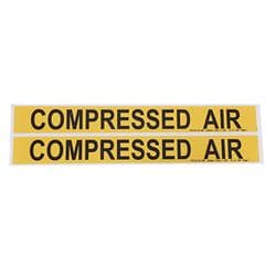 COMPRESSED AIR BLACK ON YELLOW STYL