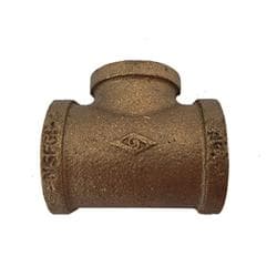 3/4 x 1/2 in Brass Tee Lead Free Gs