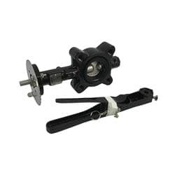 Jomar Valve® 600-212Dsel Butterfly Valve, 2-1/2 in