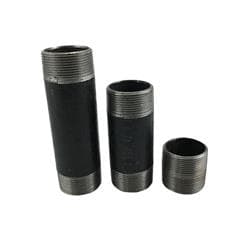 1-1/2 in Black Single Pack Nipples