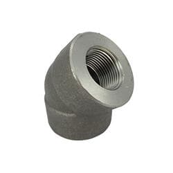 1 in 3000Lb Forged Steel 45 Threaded Gs