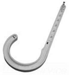 Sioux Chief 553-6W 1-1/2 in Pvc J-Hook