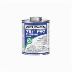 IPS Weld-On® 781 Clear Medium Pvc Cement, 1 gal
