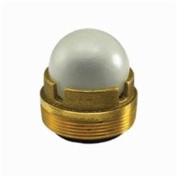 Sioux Chief 802-7 2 in Male Brass Backwater Device With Ball
