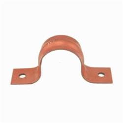 11/4 COP 2HOLE PIPE STRAP CC-125PS