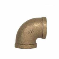 4 in Brass 90 Elbow No Lead Gs