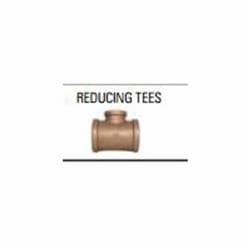 2 x 1-1/2 Brass Reducing Tee No Lead Gs