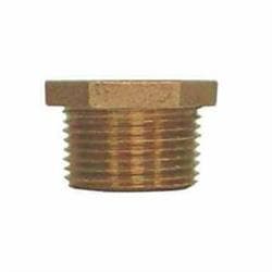 1-1/4 x 1/2 in Brass Hex Bushing Lead Gs