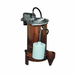 Liberty Pumps® 290 1-Phase Submersible Sump Pump, 78 gpm, 1-1/2 in Outlet, 3/4 hp, 115 VAC, 60 Hz, 3450 rpm Motor