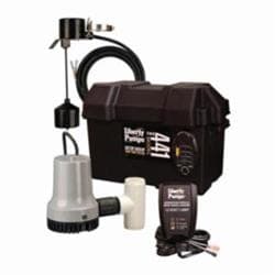 Liberty Pumps® 441 Battery Back-Up Emergency Sump Pump, 30 gpm, 120 VAC, 50/60 Hz