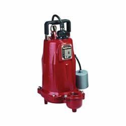 Liberty Pumps® FL102M-2 FL100 Manual Submersible Effluent Pump, 107 gpm, 2 in FNPT Outlet, 1 hp, 208 to 230 VAC, 60 Hz, 3450 rpm Motor