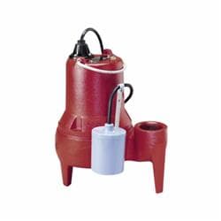 Liberty Pumps® LE41A-2 LE40 Auto Submersible Pump w/ Wide-Angle Piggyback Float Switch, 130 gpm, 2 in FNPT Outlet, 4/10 hp, 115 VAC, 60 Hz, 1725 rpm Motor