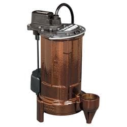 Liberty Pumps® 297 290 1-Phase Submersible Sump Pump, 78 gpm, 1-1/2 in Outlet, 3/4 hp, 115 VAC, 60 Hz, 3450 rpm Motor