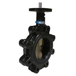 Hammond Valve 5211D010400 Butterfly Valve, 4 in