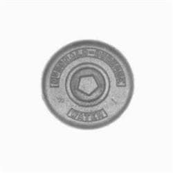 A.Y. McDonald 4511-165 Plug Style Curb Box Lid, 1-1/4 in