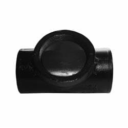 6 in No-Hub Test Tee Less Plug