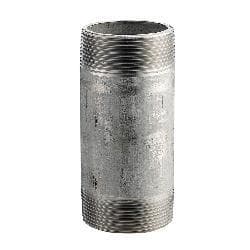 Merit Brass 4040-1200 Pipe Nipple, 2-1/2 in x 12 in L MNPT, 304/304L Stainless Steel, SCH 40/STD, Welded, Domestic