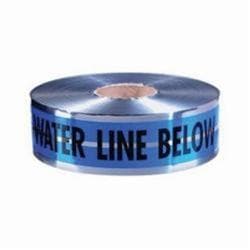 3" WIDE BLUE DETECTABLE TAPE (WATER)
