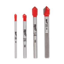Milwaukee® Tool 48-20-8988 4 Piece Glass and Tile Bit Set
