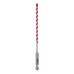 Milwaukee® Tool 48-20-9001 SHOCKWAVE™ Single Ended Hammer Drill Bit, 0.1562 in Drill Bit, 1/4 in Hex Shank
