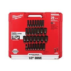 Milwaukee® Tool 49-66-7016 SHOCKWAVE™ Impact Duty™ Deep Socket Set