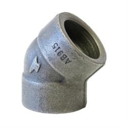 1-1/2 in 3000Lb Forged Steel 45 Socket Weld Gs