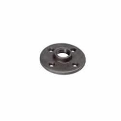 3/8 in Black Malleable Iron Floor Flange Gs