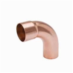 1/2 in Copper Sweat Long Radius Street 90 Elbow