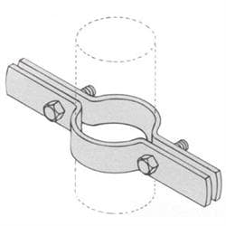 2-1/2 in Plain Riser Clamp