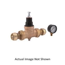 Sharkbite® 24449-0045 EB45 Pressure Regulating Valve With Pressure Gauge Port