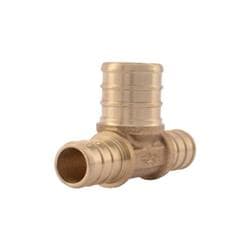 Sharkbite® UC408LF Bullnose Tee, 1/2 x 1/2 x 3/4 in Nominal Size