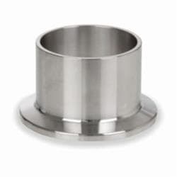 1-1/2 in Sanitary 304 SS Ferrule Long Clamp End