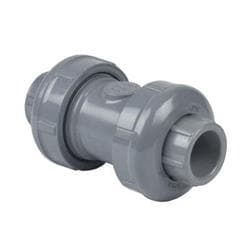 Spears® 2229-007C CPVC Ball Check Valve, 3/4 in Nominal, 6-1/8 in Inlet to Outlet Length