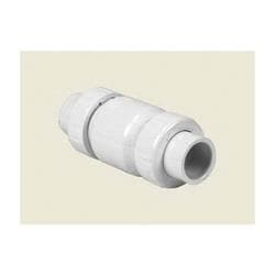 Spears® S1780-30 PVC Utility Spring Check Valve, 3 in Nominal, 11-3/16 in Inlet to Outlet Length