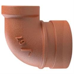 Victaulic® FB57067P00 End Run Elbow, 2 x 1/2 in Nominal