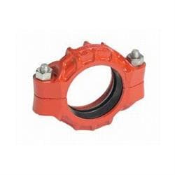 Victaulic® L060077PE0 77 Series Standard Flexible Pipe Coupling With Gasket, 6 in Nominal