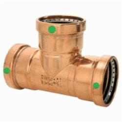 ProPress® Xl-C 22303 Tee, 2-1/2 x 2-1/2 x 1/2 in Nominal
