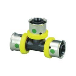 Viega 49443 Pureflow® Tee, 3/4 x 3/4 x 1/2 in Nominal