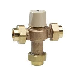 Watts® 0559115 Thermostatic Mixing Valve, 1/2 in Socket End