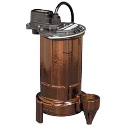 Liberty Pumps® 291 290 Submersible Effluent Pump, 77 gpm, 1-1/2 in Outlet, 3/4 hp, 115 VAC, 60 Hz, 3450 rpm Motor