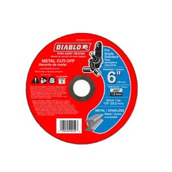 Diablo® DBD060045101F Steel Demon™ 6 in diameter, 7/8 in arbor, Type 1 hub, 0.045 in thickness