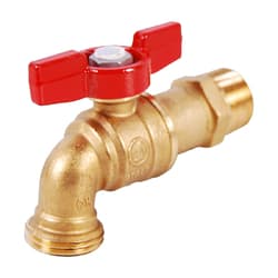 Legend 107-167NL 1/2 in T-537 No Lead Brass Ball Valve Brass Hose Bibb