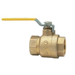 WATTS® 0547104 FBV-3C 1 in 2-Piece Full Port Brass Ball Valve