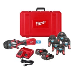 Milwaukee® 2922-22M M18™ FORCE LOGIC™ Press Tool Kit w/ ONE-KEY™ with 1/4 in -7/8 in Streamline™ ACR Jaws